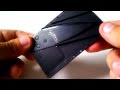 Iain Sinclair Cardsharp folding credit card knife