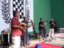 el grupo  xarnege durante su presentaci�n en m�xico en la fiesta del baztango eguna 2007 en el centro vasco
