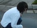 L in puddle