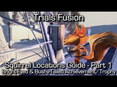 Trials Fusion - Squirrel Locations - Part 1 (1-10) - Bright-Eyed & Bushy-Tailed Achievement/Trophy