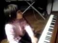 4years old girl composing and playing piano 4years old girl composing and playing piano