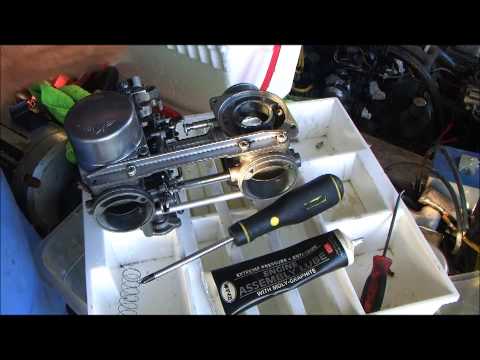 how to rebuild gl1100 carbs