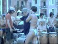 elena performance on the beach with ellade bandini, gilson silveira, luca capitani, giorgio palombino, dado sezzi, marco fadda, lorenzo gasperoni....