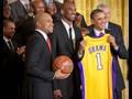 President Obama Welcomes the Los Angeles Lakers