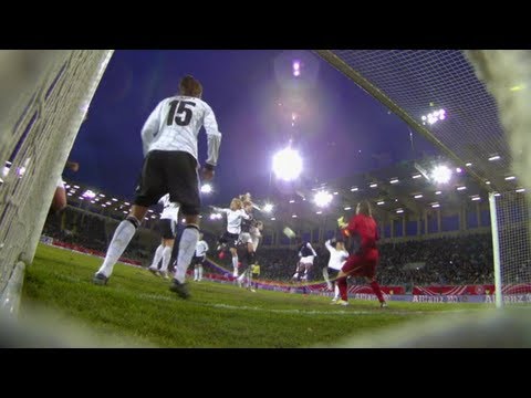 Soccer - The U.S. Women's National Team tied Germany 3-3 in a thrilling match on the 100th Anniversary of the U.S. Soccer Federation. The USA got goals from Abby Wamb...