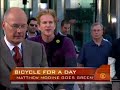 Actor Modine Likes His Bike Actor Modine Likes His Bike