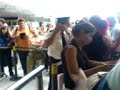 argentina: retrasos y protesta en el aeropuerto de ezeiza