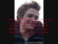 Never Think - Robert Pattinson Twilight Soundtrack