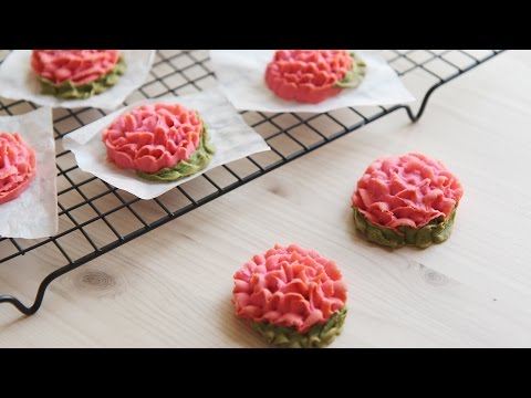 Carnation Cookies - Honeykki