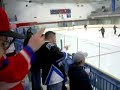 Section 102 taunting a goalie Section 102 taunting a goalie