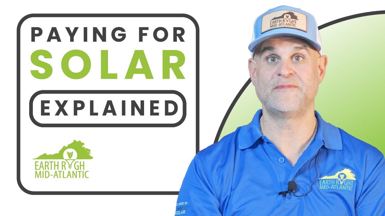 Federal tax credits & Paying for your solar out of pocket