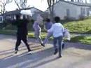 ghetto pillow fight!!