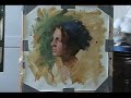 Hi Everyone, My name is Jonathan Hardesty and I teach and paint for a living. This painting was a quick sketch over a 2 hour period. I did it as a live demo for my online students, but decided to increase the speed by 2000% and put it up here on youtube. I love doing these quick sketches of models because it is a nice departure from the longer, more involved pieces that I send to my gallery. These type of sketches, while not perfect, are fun because you can focus on capturing a person using ...