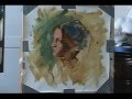 Classical style speed painting of a live model by Jonathan Hardesty