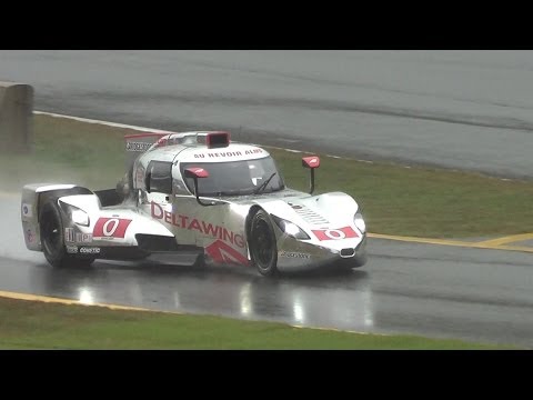DeltaWing Coupe: 2013 Petit Le Mans (PURE ENGINE SOUND!)