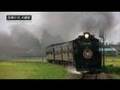 山形新幹線と蒸気機関車D51 498の同時発車・並走 会津のSLの部屋
