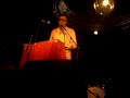 bertrand burgalat recorded live at kilburn luminaire in london, last song of the encore.