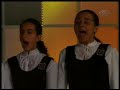 Meninas cantoras de Petropolis no Raul Gil - Natal 2006