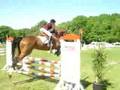 Lara met Prins op wedstrijd