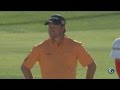 Graeme McDowell Off the wall shot in Abu Dhabi