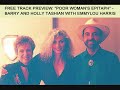 BARRY & HOLLY TASHIAN with EMMYLOU HARRIS - POOR WOMAN'S EPITAPH