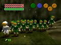 Many links in kokiri forest then Darklinks in Temple of time