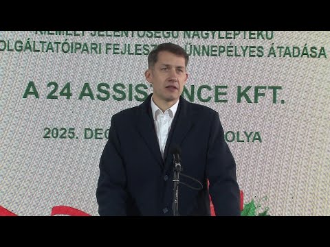 Új logisztikai központot adtak át Topolyán-cover