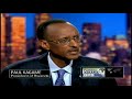 Paul Kagame, President of Rwanda, sits down with Fareed Zakaria to discuss his country. In this excerpt he talks about Dambisa Moyo's book Dead Aid and his goal to wean Rwanda off foreign aid. He also talks about China's economic influence (July 19, 2009).