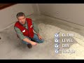 How To Prep A Concrete Subfloor