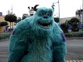 Sulley dancing alone in Disneyland Paris