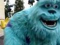 Sulley dancing alone in Disneyland Paris