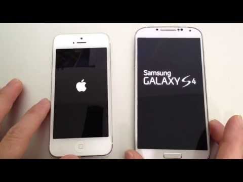 Samsung Galaxy S4 Vs Apple iPhone 5 (Performance)