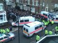 YID ARMY TOTTENHAM HOTSPUR THFC SPURS YOOF HOOLIGANS leaving arsenal emirates