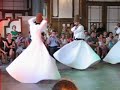 the whirling dervishes are a sect of islam taught to love everything.  they dance while the musicians play.  the dervishes allow outsiders to view their religious ceremony. this was filmed at the istanbul train depot (last stop of the orient express).