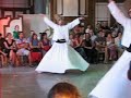 the whirling dervishes are a sect of islam taught to love everything.  they dance while the musicians play.  the dervishes allow outsiders to view their religious ceremony. this was filmed at the istanbul train depot (last stop of the orient express).
