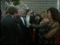 Jane Fonda & taciturn Ted Turner on Red Carpet 1990