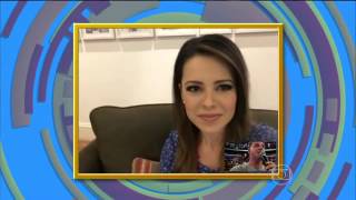 [CALDEIRÃO DO HUCK] Sandy Fala Sobre Rotina Com O Filho Theo