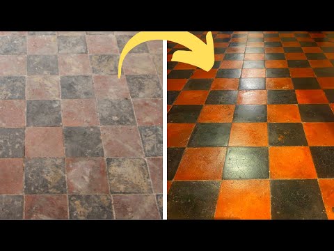video-linktoworks-Amazing 100 Year Old Quarry Tile Restoration | How To...