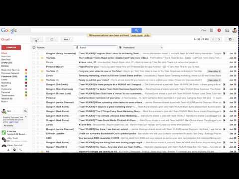 how to view archived messages in linkedin