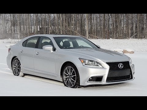 2013 Lexus LS460 AWD F Sport- WINDING ROAD POV Test Drive