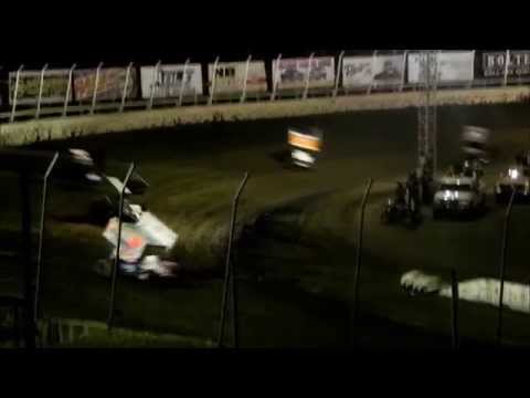 410 Sprint Feature - Husets Speedway 9-7-14