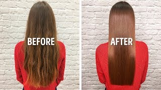 I Straightened My Hair With 1 Easy Homemade Remedy