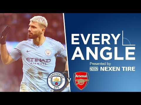 Video: EVERY ANGLE | Sergio Aguero vs Arsenal