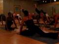 LaraH 19 teaches pigion yoga pose
