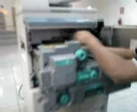 how to repair np6551 canon xerox machine