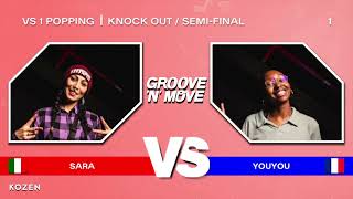 Sara vs Youyou – Groove’N’Move Popping Battle 2023 1/2 FINAL