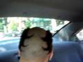 SAL-E in cab on way to reveal party 7-24-08