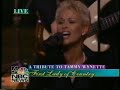 lorrie morgan sings stand by your man at tammy's memorial service