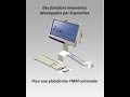 ErgonoFlex, les bras supports pour terminaux multimédia (TMM)
