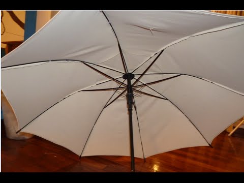 how to repair umbrella fabric